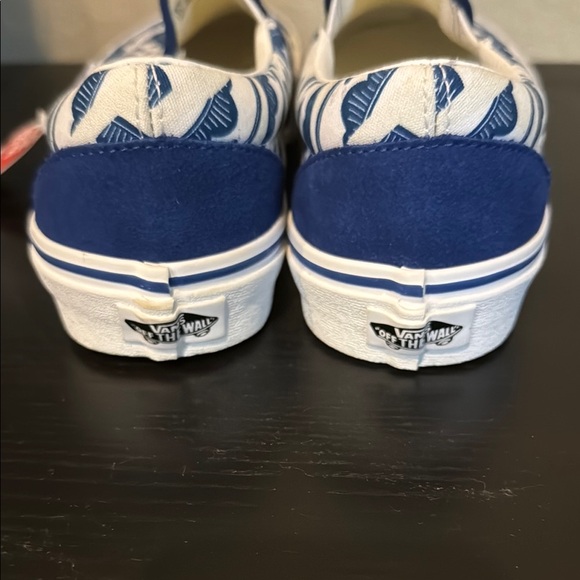 NWT Unisex Vans Blue & White Off The Wall Sneakers W SZ 8, M SZ 6.5, EUR 38.5 - Picture 4 of 6